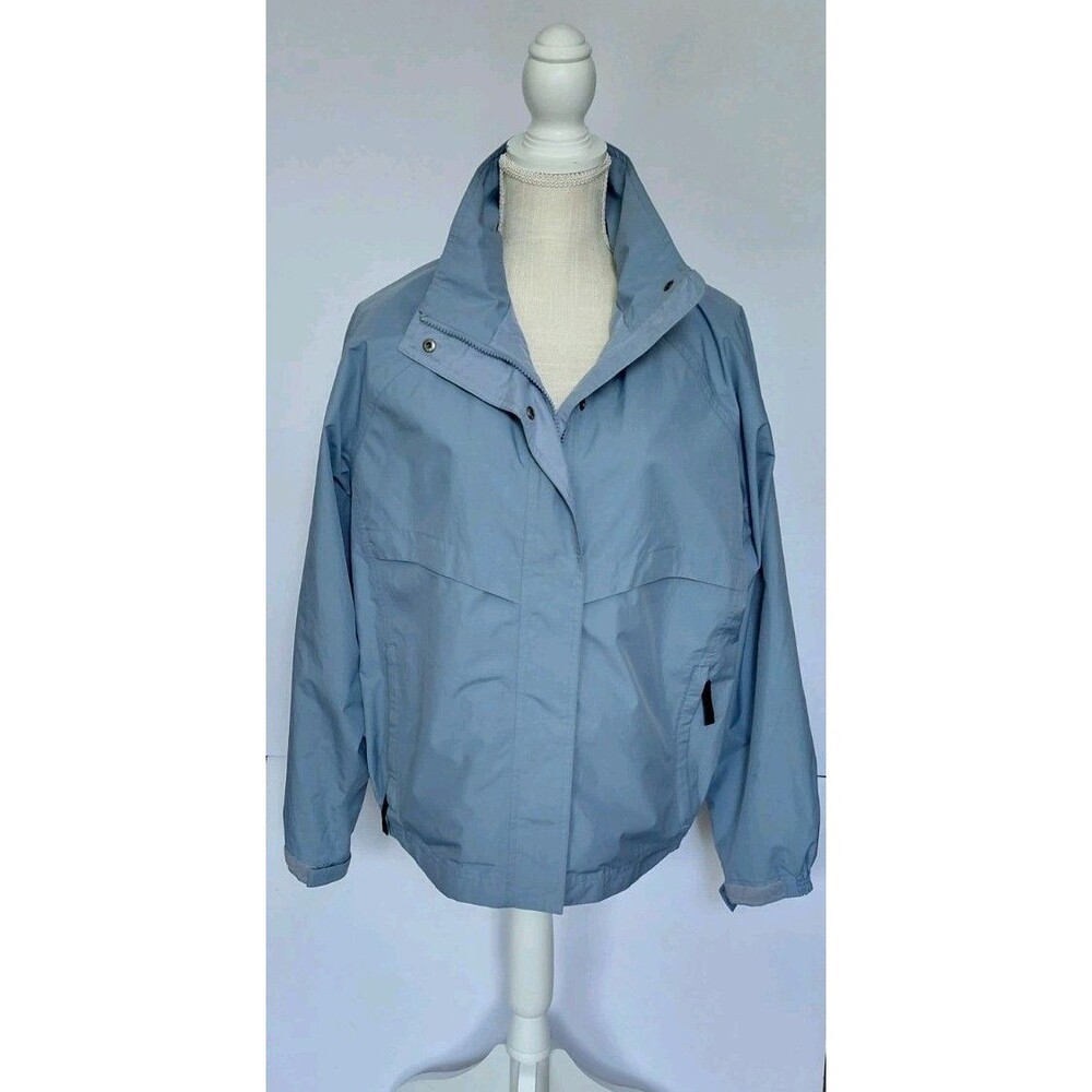 Forrester's Ladies Size M Light Blue Full Zip Gore Tex Golf Jacket w/Pockets
